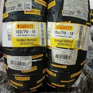 pirelli diablo rosso scooter Tire 130/70-13 (21 Year Tire) Each
