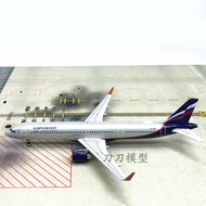 1: 200 Russian Airlines Airlines A321NEO Airliner VP-BPP Alloy Aircraft Model Simulation Finished Product Ornaments