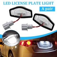2Pcs 12V SMD LED Number Lamp LED Car Number License Plate Light For Honda Crv Fit Odyssey Jazz Hrv F