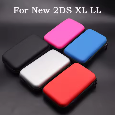 Hard Cover Carrying Storage Bags for Nintendo New 2DS XL LL Console Accessories Protective Shell Pou