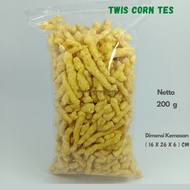 Twis Corn Bbq Flavor Roasted Corn Tes Snack Kiloan Bulk 200 G