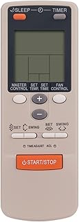 AC A/C Remote Commander Replacement Compatible with Fujitsu Air Conditioner AR-JW2 AR-DB2 AR-JW5 AR-