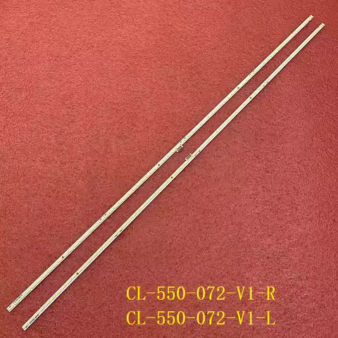 LED strip(2)for 55PUS7181 NS GJ55OA922 Y 55PUS7101/12 55PUS710A 55PUS7502/12 LK10024666-AO CL-550-07