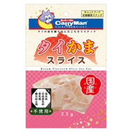 CattyMan - 鯛魚銀鱈魚絲 貓零食 22克