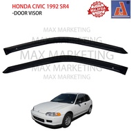 Honda Civic EG SR4 4Door (5th Gen) 1991-1995 AG Door Visor Air Press Wind Deflector (Small 7.5cm Width)