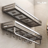 Bathroom Perforation-Free Shelf Space Aluminum Toilet Washstand Multifunctional Wall FW4J