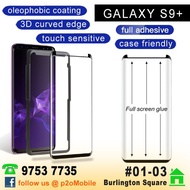[Galaxy S9+] Premium 3D Full Adhesive Tempered Glass for Samsung Galaxy S9+