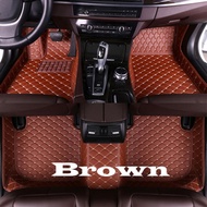 RHD Car floor mats for Honda Fit Jazz 5-seat 2008 2009 2010 2011 2012 2013 Custom auto foot Pads aut