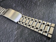 สายนาฬิกา BRACELET ไม่ตียี่ห้อ ใส่ seiko rado citizen อื่นๆ หัวตรง 18MM เม็ดรวงข้าว ของแท้ใหม่เก่าเก