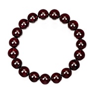 【正佳珠寶】石榴石 頂級翠亮透紅石榴 9.8-10.2mm 石榴石手珠