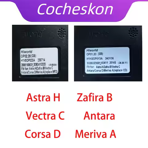 Car Adapter Canbus Box Android Radio OP02.20 OP01.20 For WC Hiworld OPEL Astra H Zafira B Vectra C A