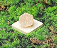 能量擺飾-瑪瑙可愛白晶洞開口笑 招財 療癒 開運 原礦 快速出貨