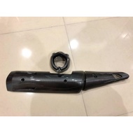 Yamaha Y15zr Exhaust cover carbon y15 cf Muffler