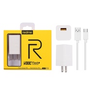 Realme VOOC Flash Charging Original5V-4A Power Adapter and Micro USB Fast Charger Data Cable