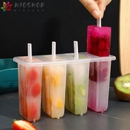 MIOSHOP Popsicle Mold, DIY Mould Ice Cream Tools Ice Cream Molds, Summer Reusable with Stick Cover Gadgets Ice Maker