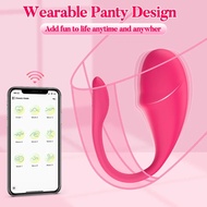 [Hot Sale] APP Female Vibrating Egg Vagina Massage Stimulator Point Remote Control Adult Sex Toys Wo