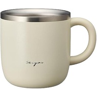 DOSHISHA Doushisha Mug Cup White Water Specialty 320ml Ivory ON ZONE