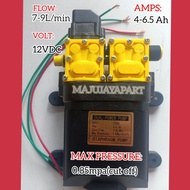 DYNAMO PUMP DC DOUBLE PUMP 4-6.5A 12 VOLT 0.85MPA(cut off) 7-9L/min