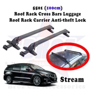 5501 (100cm) Car Roof Rack Roof Carrier Box Anti-theft Lock  Cross Bar Roof Bar Rak Bumbung Rak Bagasi Kereta - STREAM