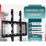 UNIVERSAL TV Rear Rack Hanging TV Bracket 14-43 IN LED TV Bracket SMART TV DIGITAL
