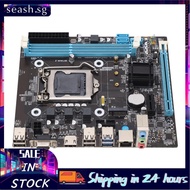 Seashorehouse PC Motherboard  Micro ATX Dual Channel DDR3 LGA 1150 M.2 NVMe NGFF High Speed H81 for Desktop