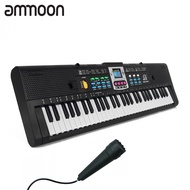 [ammoon]61 Keys Digital Electronic Keyboard / Piano with MicrophoneUSB CableUser Manual