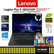 Lenovo Legion Pro 5 16IAX10H - Intel Core Ultra 9-275HX - RTX 5070 Ti - 32GB RAM - 1TB SSD (3Yrs Len
