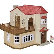 [Japan Toy Award 2022, Character Toy Category, Excellence Award] Sylvanian Families House: The Big House with a Red Roof -The Attic is a Secret Room