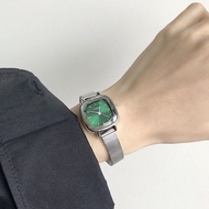 Sugar Cube Watch Female Silver Square Female Watch