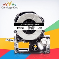 สงจากกทม. 12mm SS12KW Tape 6/9mm Label ST9KW ST6KW LK-4WBN ST12KW SC12YW SC12BW Compatible for Epson