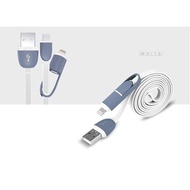 Cáp sạc cho mọi dòng điện thoại 2 in 1 (Android and IOS)