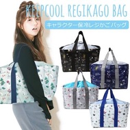 日本 Moomin 小肥肥一族 主題保冷尼龍布 旅行 購物袋型 可摺疊 手挽袋