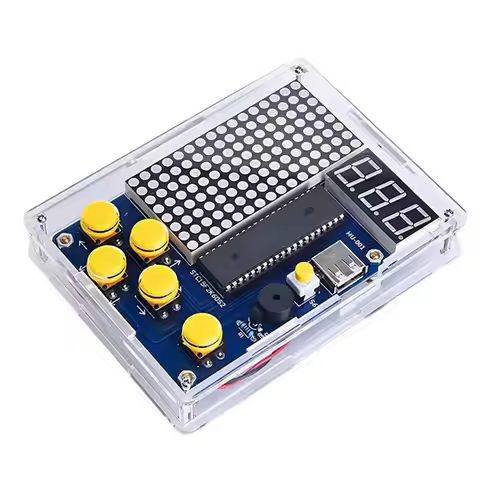 [NEW A09R!γ Pixel Game Console Finished Product 51 Single Chip Game Console Brazing Project Game Kit