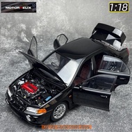 New MH  Motorhelix Diecast model 1:18  FL5 Civic Type R Car model Sports car static decoration