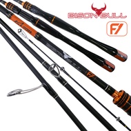 คันเบ็ด BISON BULL F1 คันตีเหยื่อปลอม สวยงาม