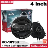 Car Speaker 4 inch Speaker Kereta 4 Inch 4 way VOICE Car Speaker 200W VO-1095B VO-1695B 1 Pair