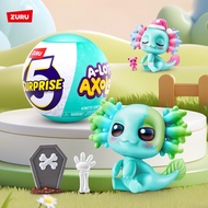 ZURU 5 Surprise A-Lot Axolotl Blind Box Mini Toy Mexican Salamander Pop Mart Style The Final Item Gr
