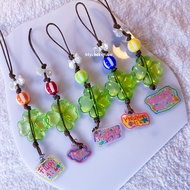 GANTUNGAN CLOVER KEYCHAIN ACRYLIC BIBLE BIBLE VERSE KEYCHAIN/