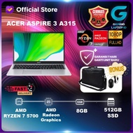 Laptop ACER ASPIRE 3 A315 RYZEN 7 5700 8GB 512GB W11PRE 15.6FHD