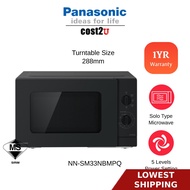 Panasonic 25L Solo Microwave Oven | NN-SM33NBMPQ NN-SM33NB NN-SM33HMMPQ (Ketuhar Gelombang Mikro 微波炉)