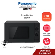 Panasonic 25L Solo Microwave Oven | NN-SM33NBMPQ NN-SM33NB NN-SM33HMMPQ (Ketuhar Gelombang Mikro 微波炉