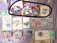 Sanrio 冰箱貼 收納 索繩袋 醬油碟 杯墊 Daiso 鑰匙扣 壓克力 立牌 盲盒 50週年 水怪 kuromi PC狗 布甸狗 玉桂狗 little twin stars melody pia