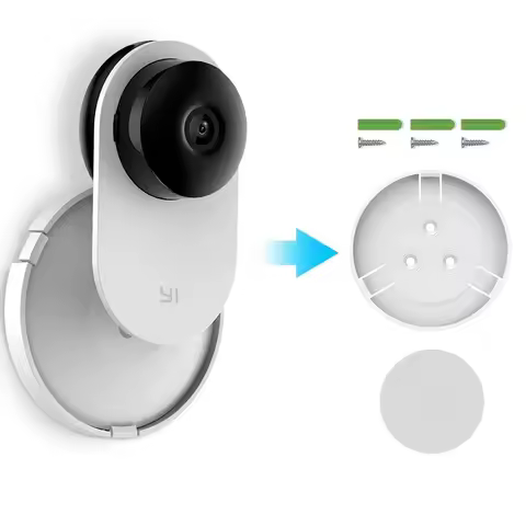 2Set Yi Thuis Camera mi Home Security Camera Wall Mount, 360 Graden Draaibare Camera Beugel Houder C