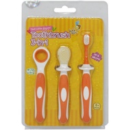 Beeson Toothbrush 3In1 Baby Toothbrush Beeson Berus Gigi Baby (3In1)