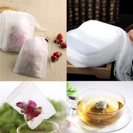 5.5 * 7cm Line Drawing Tea Bag Tea Bag Empty Tea Bag Disposable Tea Bag 100 Pieces