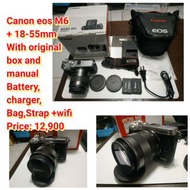 Canon eos M6 + 18-55mm