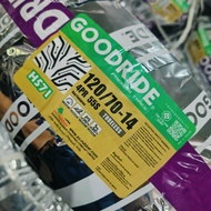 🌱 ยากนอก ขอบ14 แบบไม่ใช้ยางใน Tubeless ยี่ห้อ Goodride ลาย City H571 ยางไทยคุณภาพดี สินค้าในไทย ส่งไ