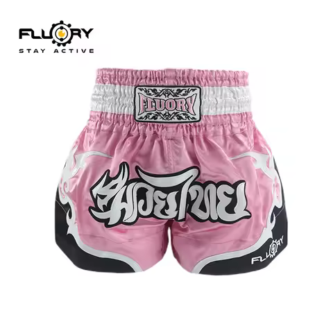 Fluory Thai Boxing Short Men Women Kids Fairtex Shorts MMA shorts Boxing Pants Shorts embroidery MMA