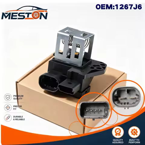 NEW 9662872380 Radiator Fan Motor Relay Resistor for Citroen C2 C3 C4 C5 DS3 Peugeot 207 208 301 407