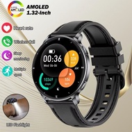 2026 Couple Style Ultra Thin 1.32" AMOLED HD Screen Smart Watch 100+ Sports Mode 24hrs Health Monito